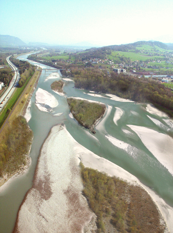 Visualisierung Aufweitung Eschener Au © Peter Rey, HYDRA-Institut