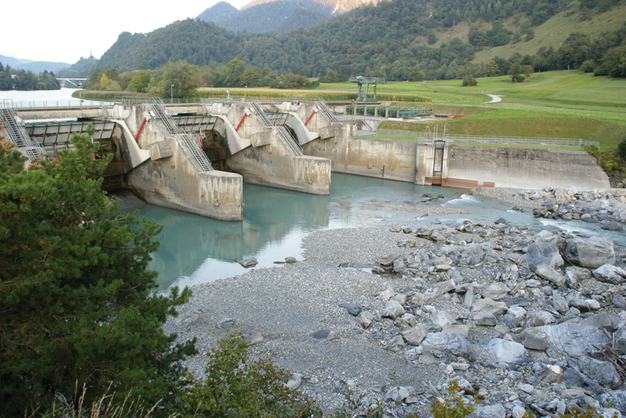 Kraftwerk Reichenau © Indermaur