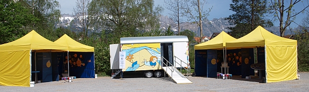 Ausstellung RheinLeben © Lebendiger Alpenrhein Ausstellung RheinLeben © Lebendiger Alpenrhein