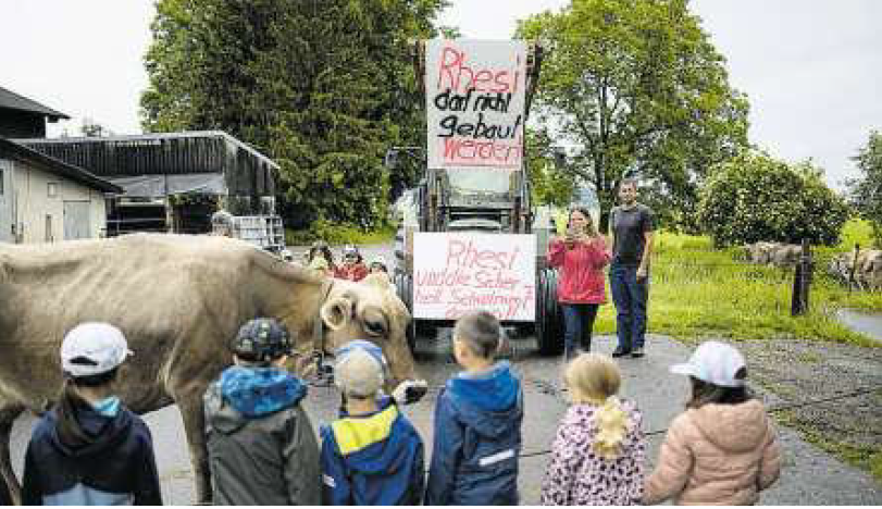 Bauern und SVP gegen Rhesi